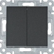 Wyłączniki światła i elektryczne - Hager Lumina łącznik wieloklawiszowy uniw WL0053 - miniaturka - grafika 1