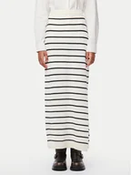 Spódnice - Pieces Spódnica ołówkowa Joy 17150578 Biały Regular Fit - miniaturka - grafika 1