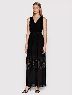 Sukienki - LIU JO Sukienka wieczorowa WA2058 T5191 Czarny Regular Fit - grafika 1