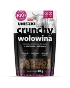 Przysmaki dla psów - UNISZKI Crunchy wołowina - Pietruszka Pokrzywa 80g - miniaturka - grafika 1