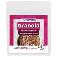 Płatki śniadaniowe i musli - NaturaVena Granola malina-kakao 200 g - żywność - miniaturka - grafika 1