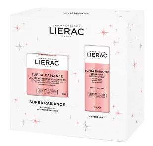 Lierac Supra Radiance XMASS - zestaw (Krem-żel 50ml + Serum Booster blasku 30ml) - Zestawy kosmetyków damskich - miniaturka - grafika 1