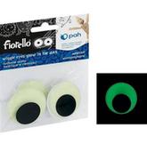 Pozostałe akcesoria dla plastyków - Fiorello Confetti oczka samoprzylepne GR-KE04-40F FIORELLO - miniaturka - grafika 1