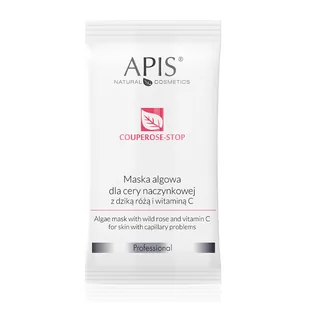 Apis Professional Maska Algowa Couperose-Stop 20g AP5290 - Maseczki do twarzy - miniaturka - grafika 1