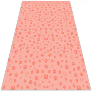 Dywan winylowy do wnętrz Odciski łap 140x210 cm - Dywany - miniaturka - grafika 1