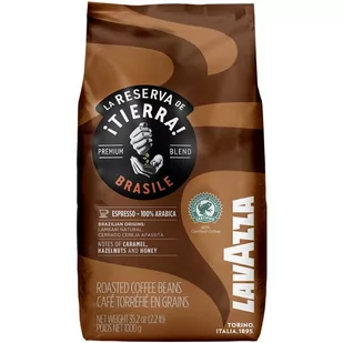 Lavazza Tierra Brazil Blend 1 kg ziarnista LAV.TIERRA.BRAZ.1KG - Kawa - miniaturka - grafika 1