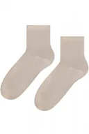 Skarpetki damskie - Steven 037 beżowe 2 skarpetki damskie - miniaturka - grafika 1