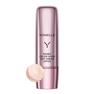 Yonelle Roses Color Glow rozświetlający na dzień z spf 30 Krem na dzień 50 ml - Kremy do twarzy - miniaturka - grafika 1
