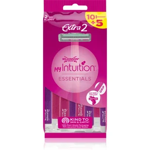 Wilkinson My Intuition Extra2 Essentials jednorazowe maszynki do golenia dla kobiet 15szt - Depilacja - miniaturka - grafika 1