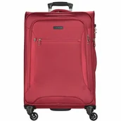 Walizki - d&n Travel Line 6400 Walizka na 4 kółkach 78 cm bordeaux - miniaturka - grafika 1