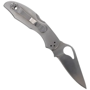 Nóż składany Spyderco Byrd Meadowlark 2 Stainless, Plain (BY04P2) - Noże - miniaturka - grafika 3