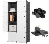 Meble do przedpokoju - Szafa Modułowa Szafka Regał Meble Garderoba Półki Ubrania Zabawki - miniaturka - grafika 1