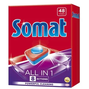 Somat ALL IN ONE 48 SZT Zakupy dla domu i biura! 61839619 - Środki do zmywarek - miniaturka - grafika 1