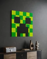 Klocki - Minecraft Klocki Creeper Obraz - miniaturka - grafika 1