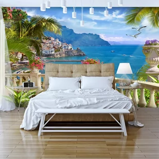 Fototapeta samoprzylepna - Śródziemnomorski raj (rozmiar 98x70) - Fototapety - miniaturka - grafika 1
