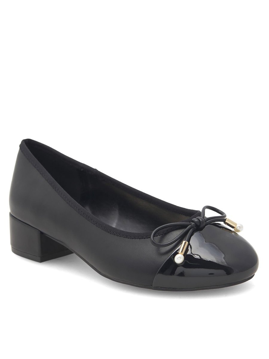 Nine West Baleriny Damskie Czarny WFA2608-1