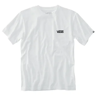 Koszulka męska Vans MN Left Chest Logo Tee Rozmiar: XL / Kolor: biały - Koszulki sportowe męskie - miniaturka - grafika 1