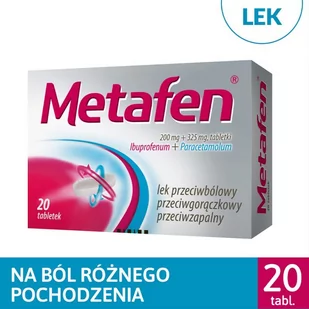 Polpharma Metafen 20 szt. - Przeziębienie i grypa - miniaturka - grafika 1