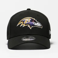Czapki i chusty sportowe męskie - Czapka z daszkiem do futbolu amerykańskiego NFL New Era 9FORTY Baltimore Ravens - miniaturka - grafika 1