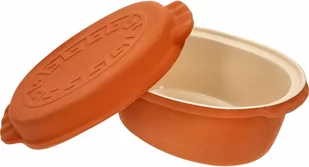 Garnek rzymski szkliwiony 4,5 L (meandry) - Garnki - miniaturka - grafika 1