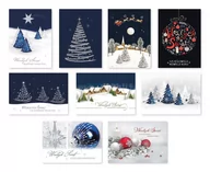 Kartki okolicznościowe i zaproszenia - Kartki Świąteczne Dla Firm, Fundacyjne Z Życzeniami Mix 9 Szt Zgdt2 - miniaturka - grafika 1
