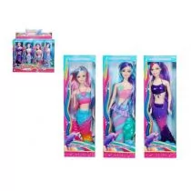 Lalka Syrenka Z Magicznym Świecącym Ogonem J3016 - Lalki dla dziewczynek - miniaturka - grafika 1