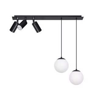 Lampa łącząca nowoczesne tuby i klasyczne klosze K-4138 z serii ALBIO - Lampy sufitowe - miniaturka - grafika 1
