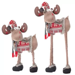 Świąteczny renifer ozdoba na święta CA0107 - Ozdoby bożonarodzeniowe - miniaturka - grafika 1