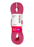 Sprzęt wspinaczkowy - Lina dynamiczna Ocun Vision WR 9.1 mm 80 m - purple/yellow - miniaturka - grafika 1