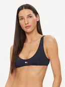 Stroje kąpielowe - Tommy Hilfiger Góra od bikini UW0UW05098 Granatowy - miniaturka - grafika 1