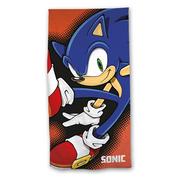 Ręczniki - Bawełniany ręcznik dziecięcy 70x140 cm Sonic – Jerry Fabrics - miniaturka - grafika 1