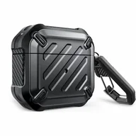 Akcesoria do słuchawek - Apple SUPCASE Etui na słuchawki SUPCASE Unicorn Beetle Pro Airpods 3 Czarny - miniaturka - grafika 1