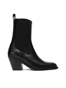 Gino Rossi Botki EO-KHAIR-9801 Czarny - Botki damskie - miniaturka - grafika 1