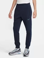 Spodnie sportowe męskie - Nike Spodnie dresowe w kolorze granatowym - miniaturka - grafika 1