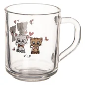 Kubki dla dzieci - Kubek dla Dziecka Dziecięcy do Picia Napojów Ciepłych Zimnych Kotek 230 ml - miniaturka - grafika 1