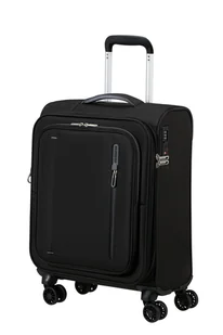 Walizka kabinowa American Tourister Cloudrider 55cm powiększana czarna - Walizki - miniaturka - grafika 1