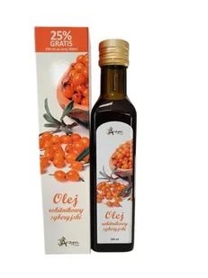 Olej rokitnikowy 100% z rokitnika syberyjskiego 250 ml (Aram) - Olej spożywczy - miniaturka - grafika 1