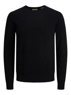 Jack & Jones Sweter "Emil" w kolorze czarnym - Swetry męskie - miniaturka - grafika 1