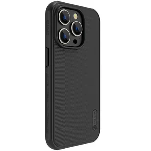 Nillkin Super Frosted Shield Pro etui iPhone 14 Pro pokrowiec na tył plecki czarny - Etui i futerały do telefonów - miniaturka - grafika 10