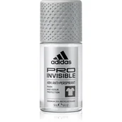 Dezodoranty i antyperspiranty męskie - Adidas - Roll-on dla mężczyzn Pro Invisible 50 ml - miniaturka - grafika 1