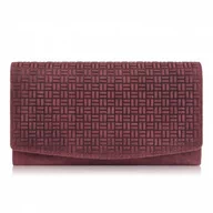 Portfele - PORTFEL DAMSKI SKÓRZANY W STYLU VINTAGE DUŻY RÓŻOWY PAOLO PERUZZI T-109-HCH - miniaturka - grafika 1