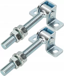 2X Zawias Regulowany Bramowy Furtki Bramki M16 130 - Inne mocowania - miniaturka - grafika 1