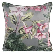 Poszewki na poduszki - Eurofirany, Poszewka Velvetowa, Srebrny, 45x45 - miniaturka - grafika 1