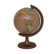 Globusy - Globus retro żaglowce stopka drewno 11cm Sk - miniaturka - grafika 1