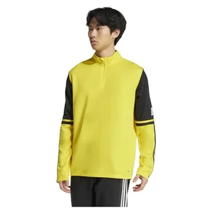 adidas Mężczyźni SQUADRA25 TRAINING TOP, team yellow/black/white, S - Koszulki męskie - miniaturka - grafika 1