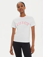 Koszulki i topy damskie - Juicy Couture T-Shirt College Gf JCSCT224414 Biały Regular Fit - miniaturka - grafika 1