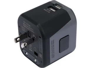 UNIWERSALNY ADAPTER PODRÓŻNY DO PONAD 150 KRAJÓW Z ŁADOWARKĄ 2 X USB 5V/2,4A - Kostki, złączki, wtyczki - miniaturka - grafika 5