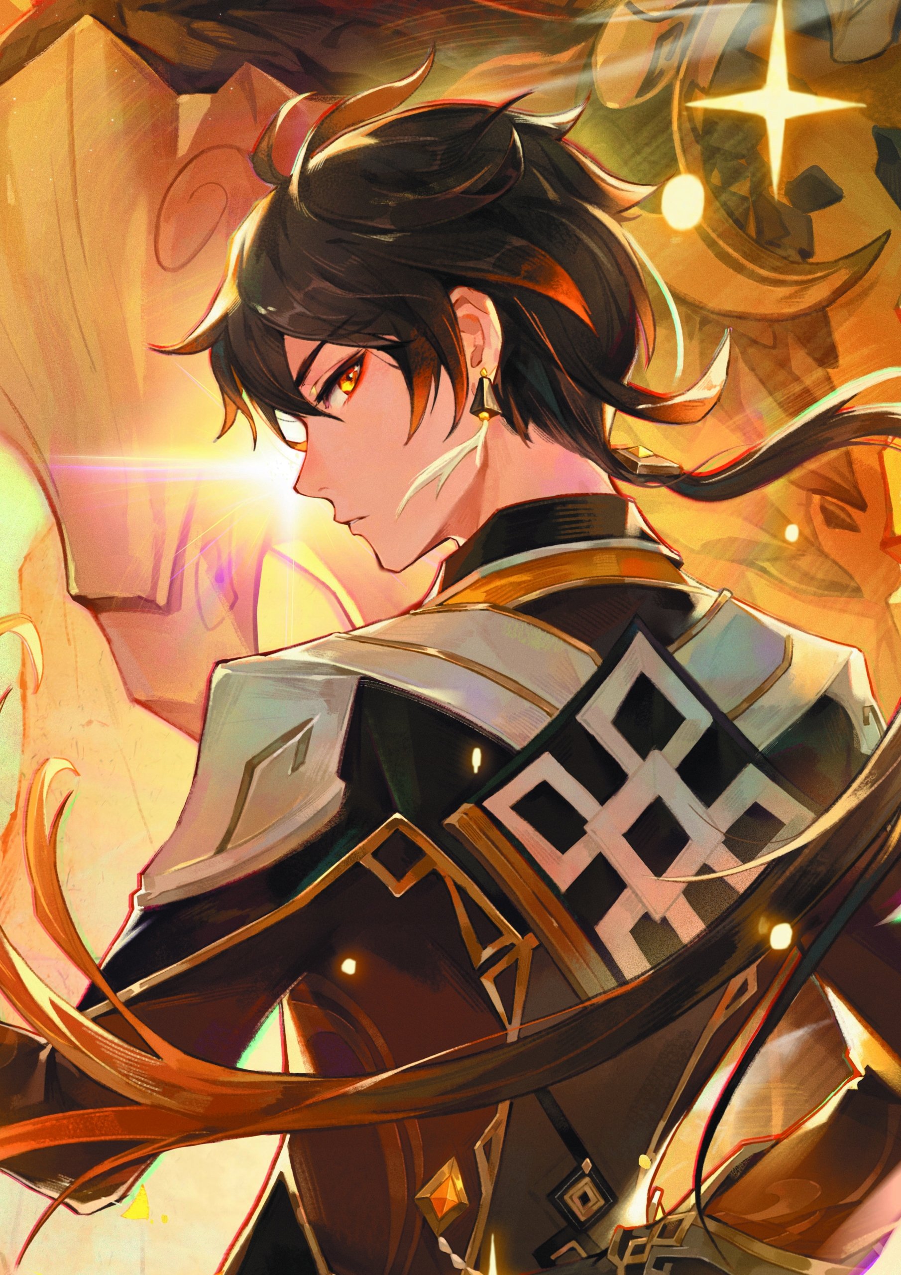 Plakat A1 Genshin Impact Zhongli