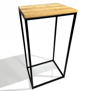 Konsola loftowa 40x80x30cm industrialna meblowa - Konsole i sekretarzyki - miniaturka - grafika 1