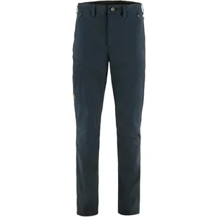Fjallraven 12200163-555 Abisko Trail Stretch Trousers M Pants Męskie spodnie granatowe, rozmiar 44/R - Spodenki męskie - miniaturka - grafika 1